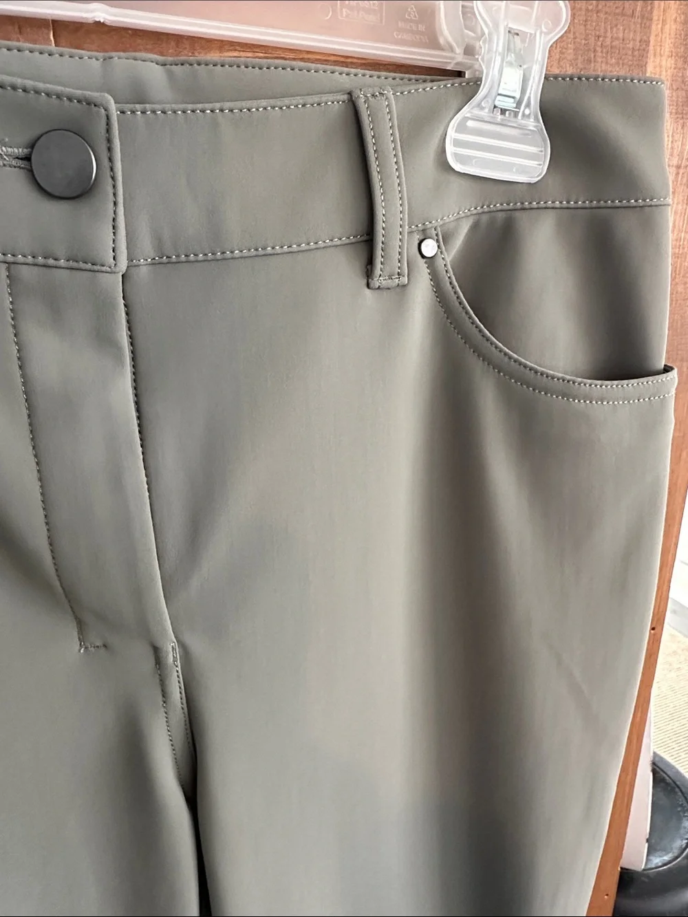 lululemon athletica Slim High-Rise Skinny Pants — Grey Sage